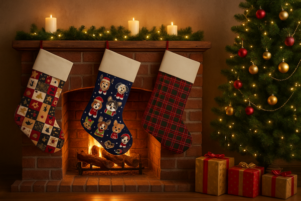 🎄 Chaussette de Noël personnalisée – Garnie de douceur et de magie