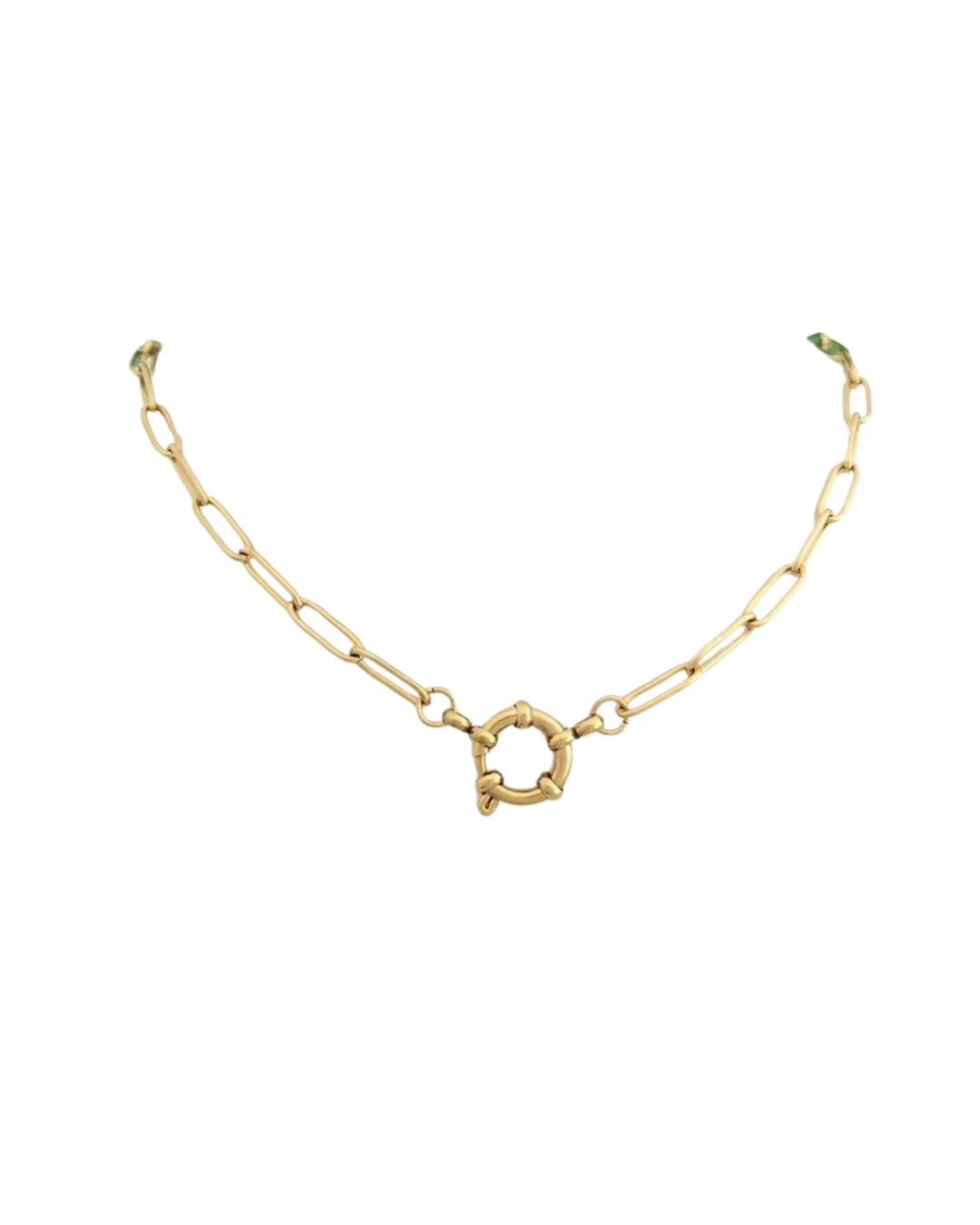 Korte ketting "Chunky Paperclip"