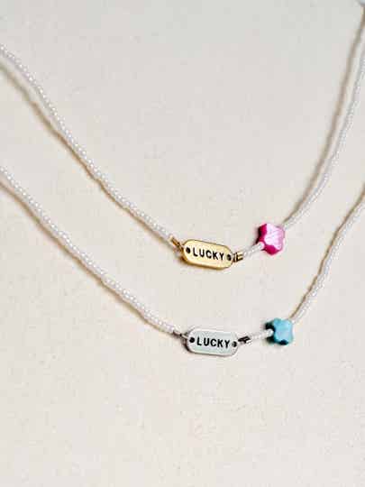 Choker ketting "Pearl Luck"