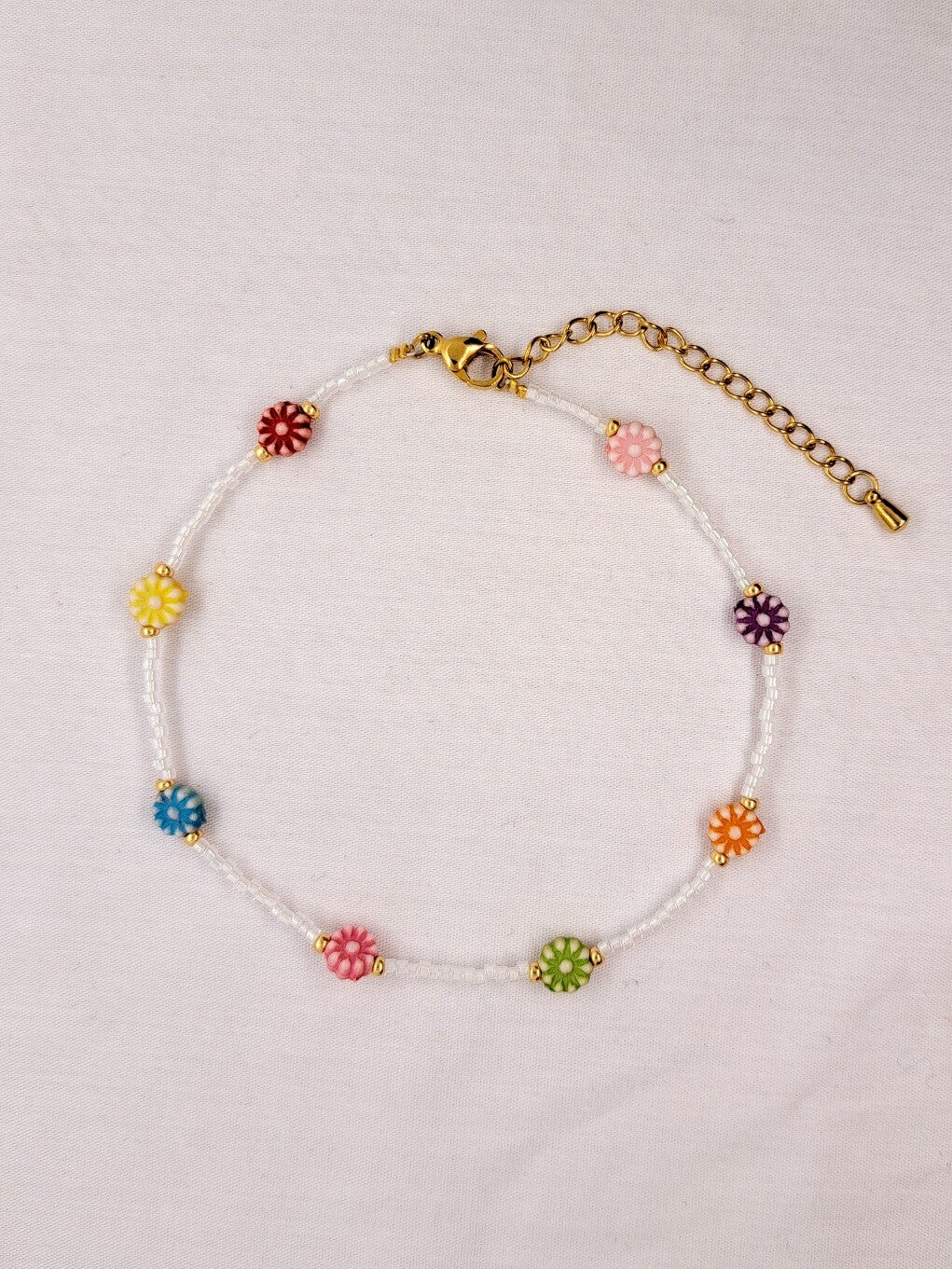 Enkelbandje "Daisies"