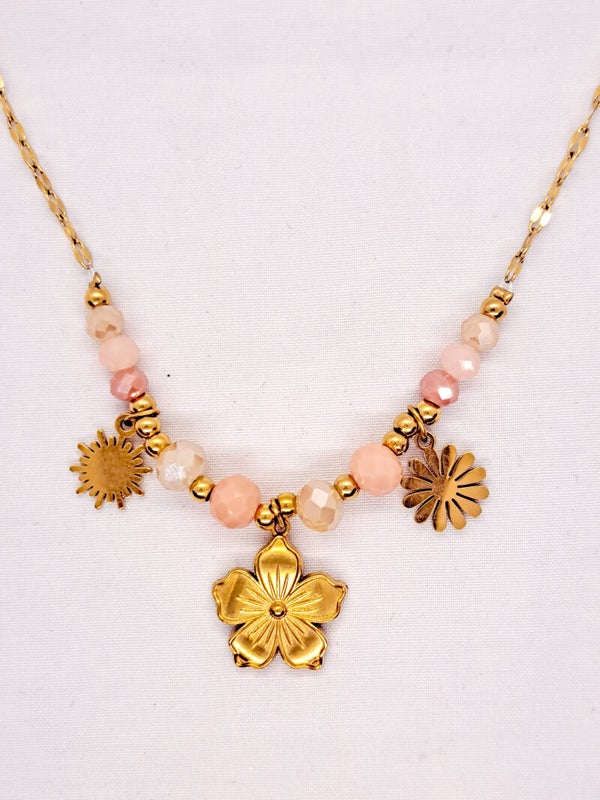 Korte ketting "Blossom"