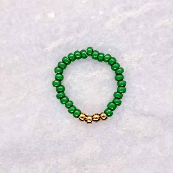 Ringetje "Basic" Green