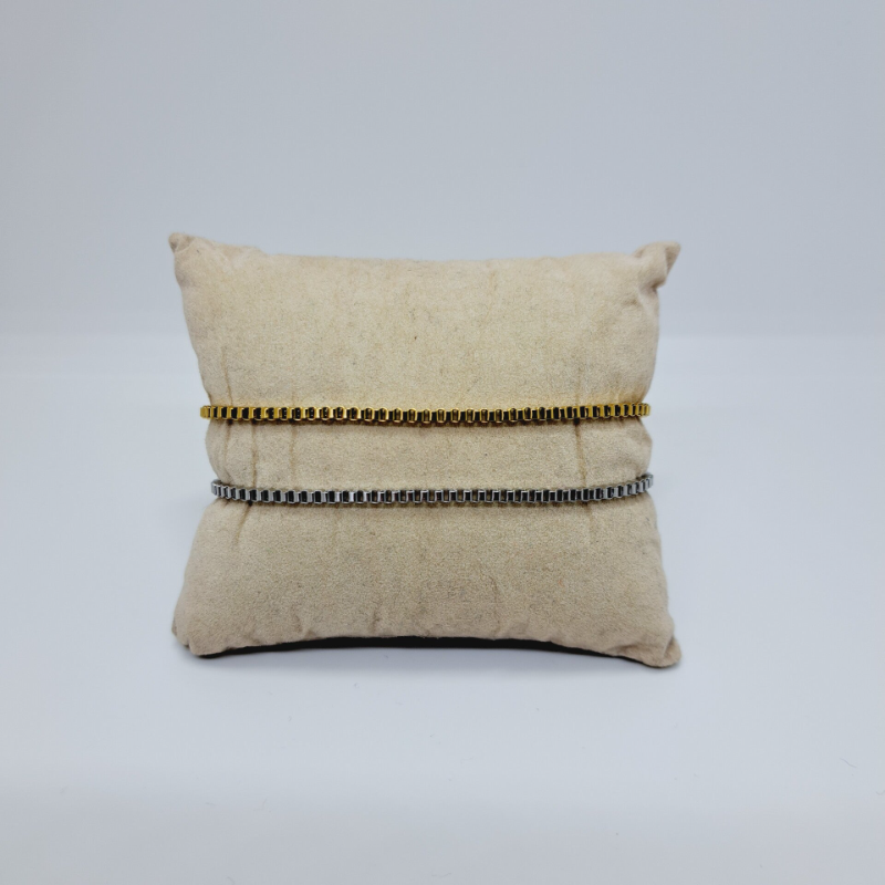 Armband RVS "Box Chain"