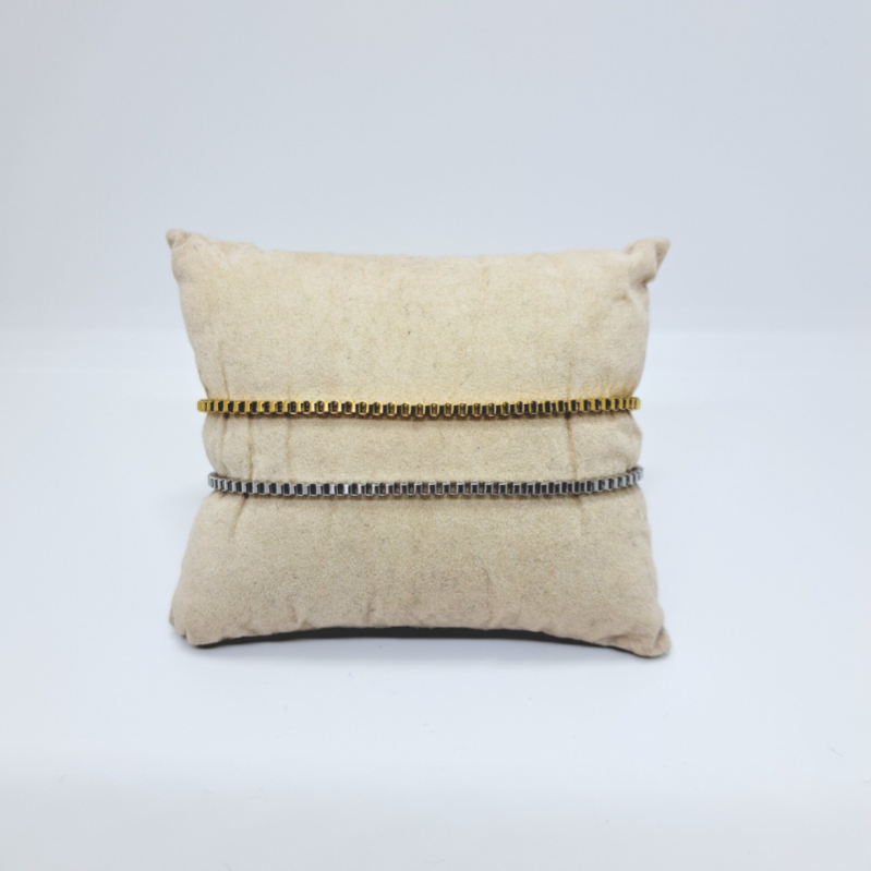 Armband RVS "Box Chain"