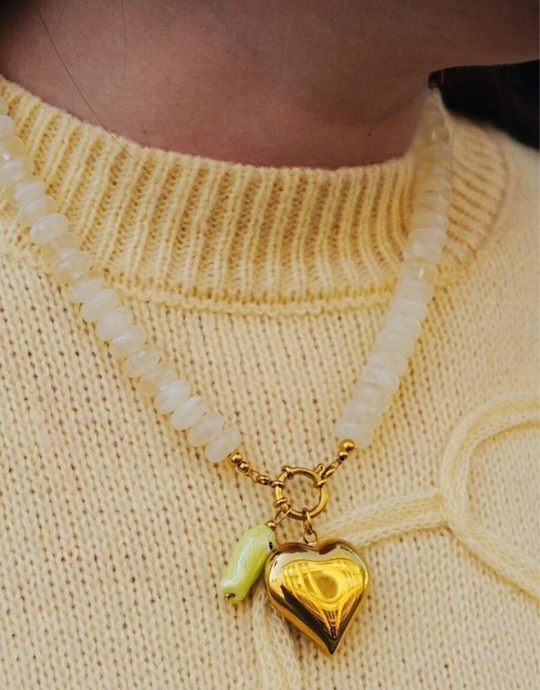 Korte ketting "Chunky Donut"