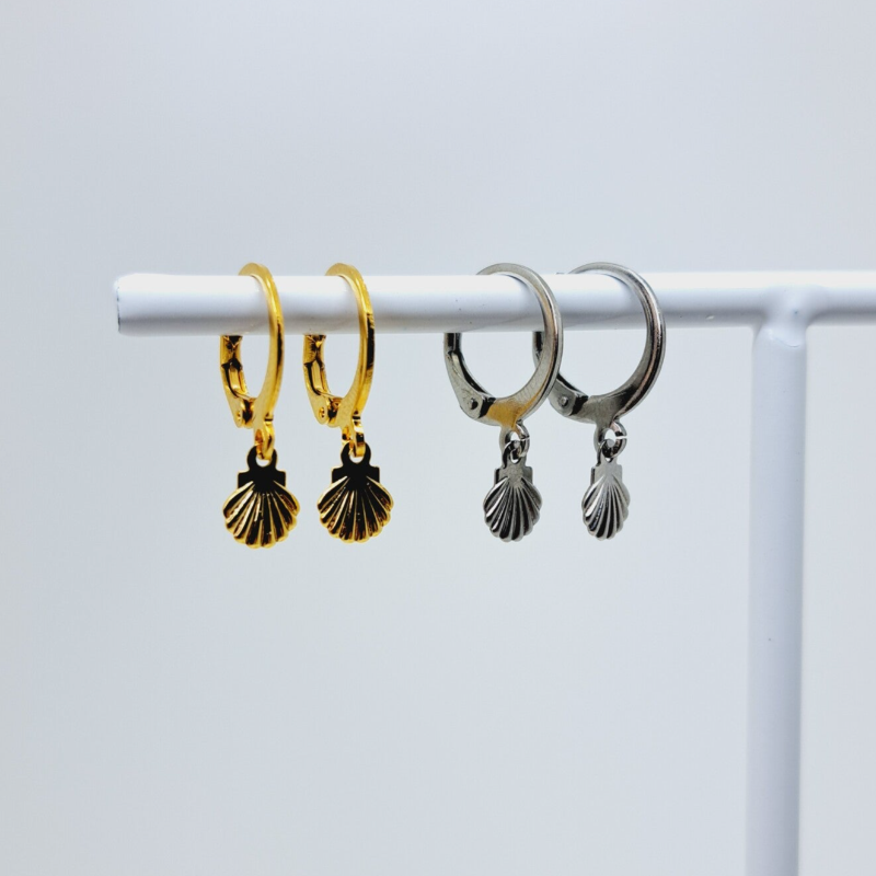 Oorringetjes "Sea Shell"