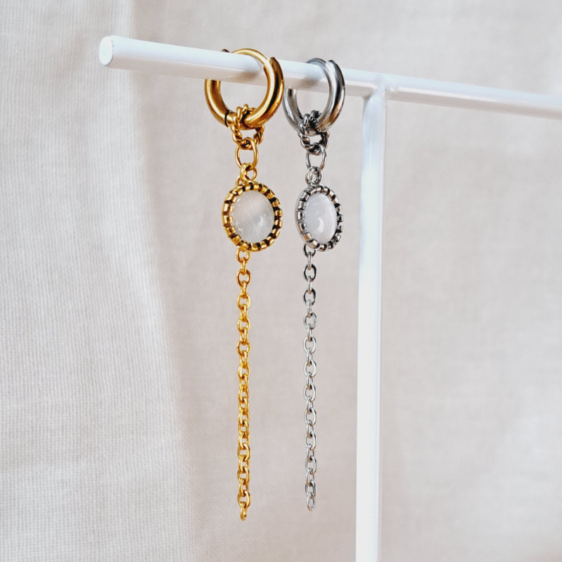 Ear Candy "Elegant Shell Coin"