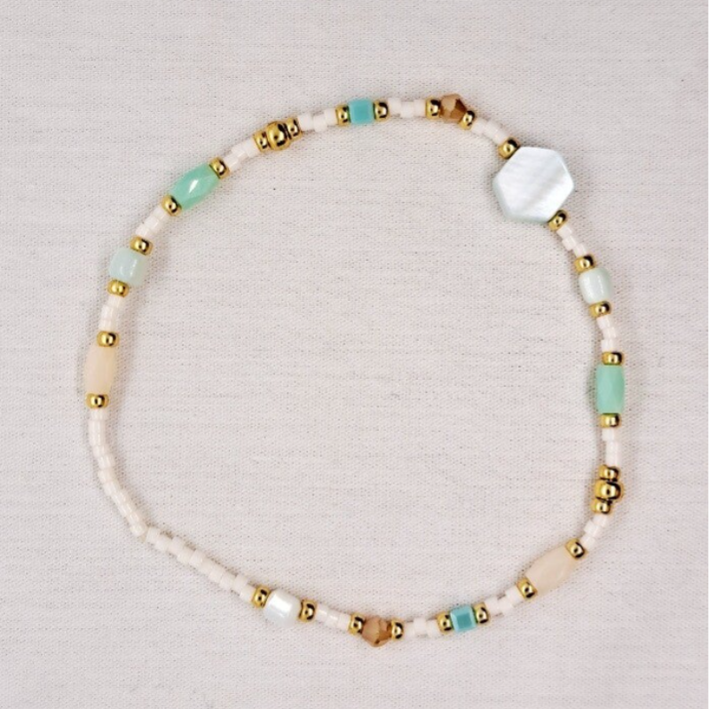 Armbandje "Charming Mint"