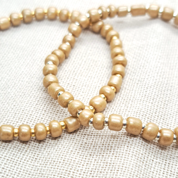 Armbandje "Basic Bold" Taupe