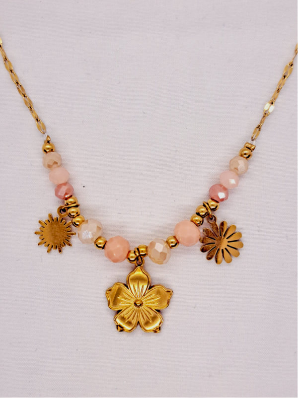 Korte ketting "Blossom"