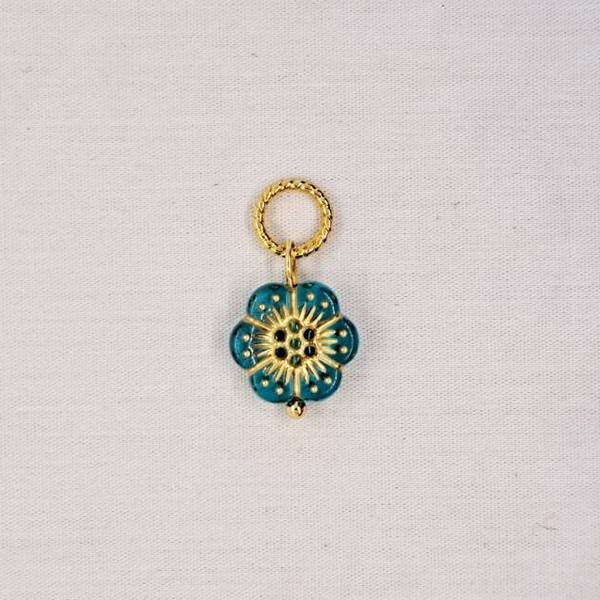 Bedel "Boho Aqua Flower"