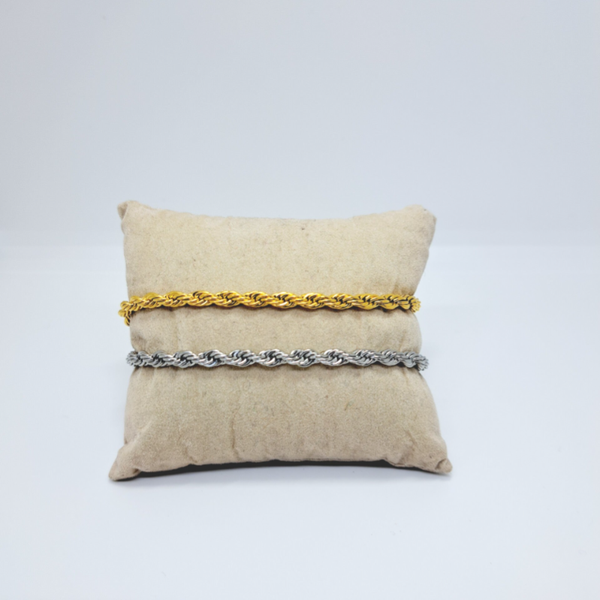 Armband RVS "Twisted"