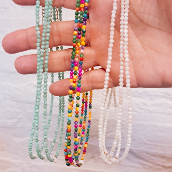 Choker ketting "Summer Heart"