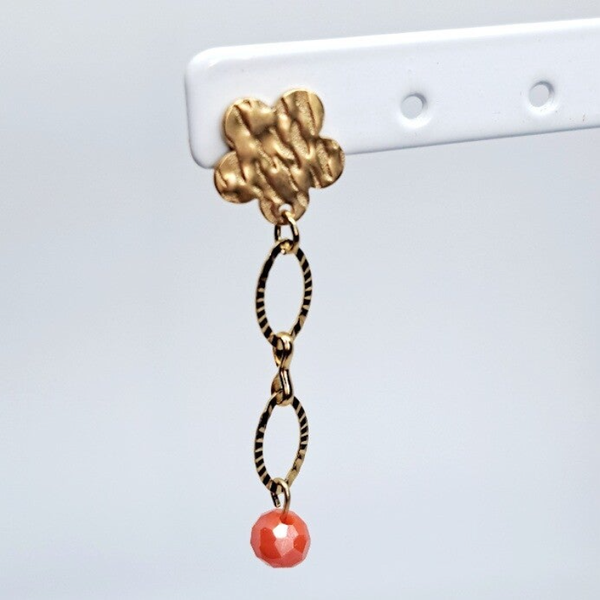 Ear Candy "Orange Ovals"