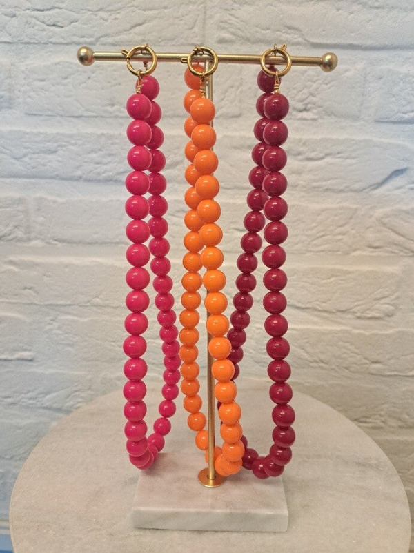 Korte ketting "Chunky Small Bubble"