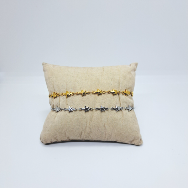 Armband RVS "Stars"