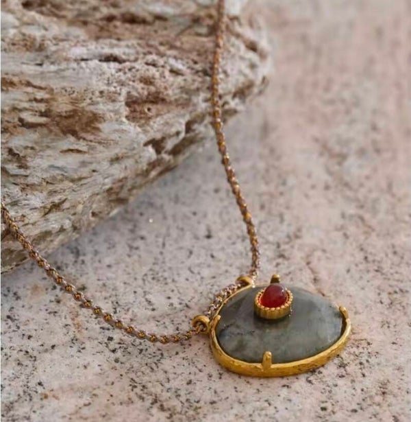 Choker ketting "Stone"
