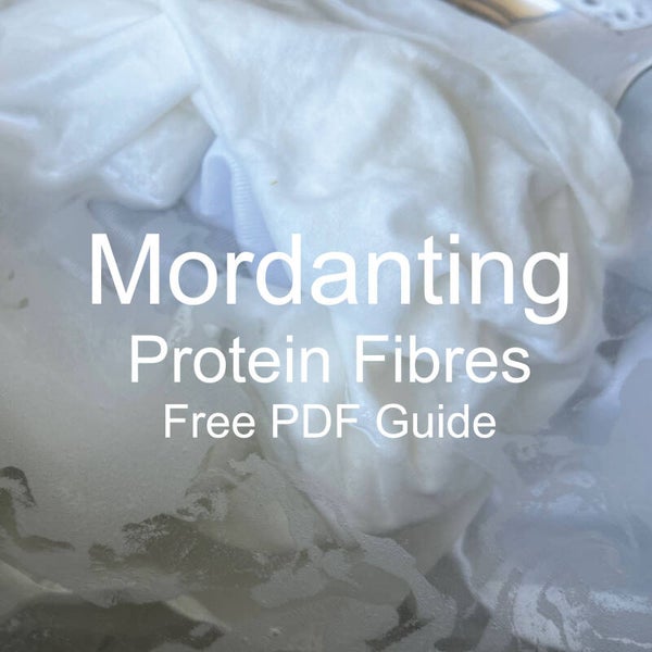 Mordanting Protein Fibres (ENG)