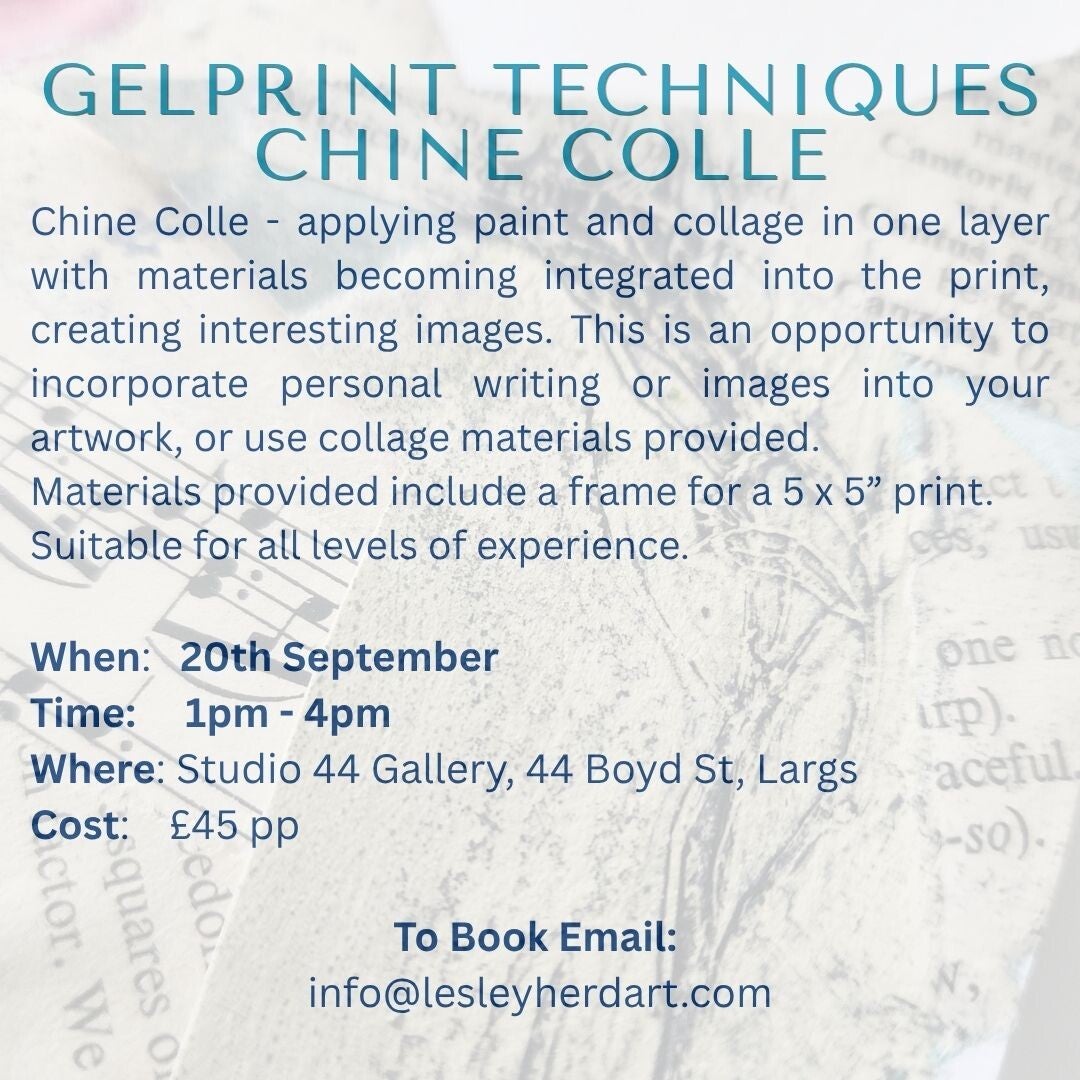 Chine Colle workshop