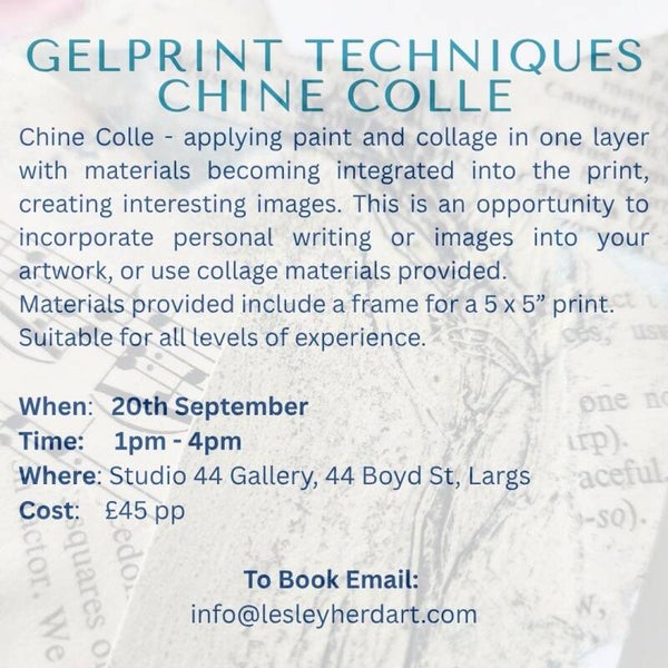 Chine Colle workshop