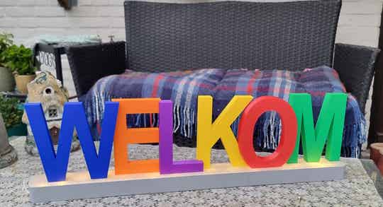 Gepersonaliseerde Gekleurde 3D-LED Belettering voor Binnen en Buiten