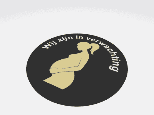 6 stuks Customized Coasters (onderzetters volgens jouw specificaties)