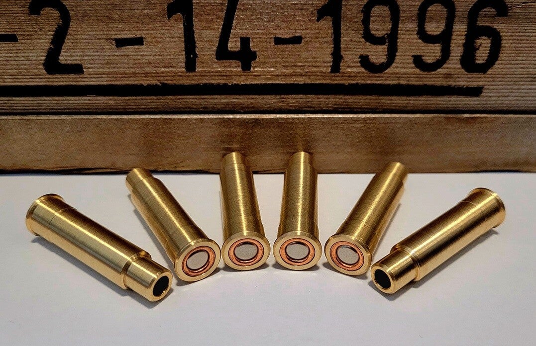 [6 Stück] LEP Adapter Trainings-& Pufferpatronen / Exporthülsen [.209 Zündhütchen]