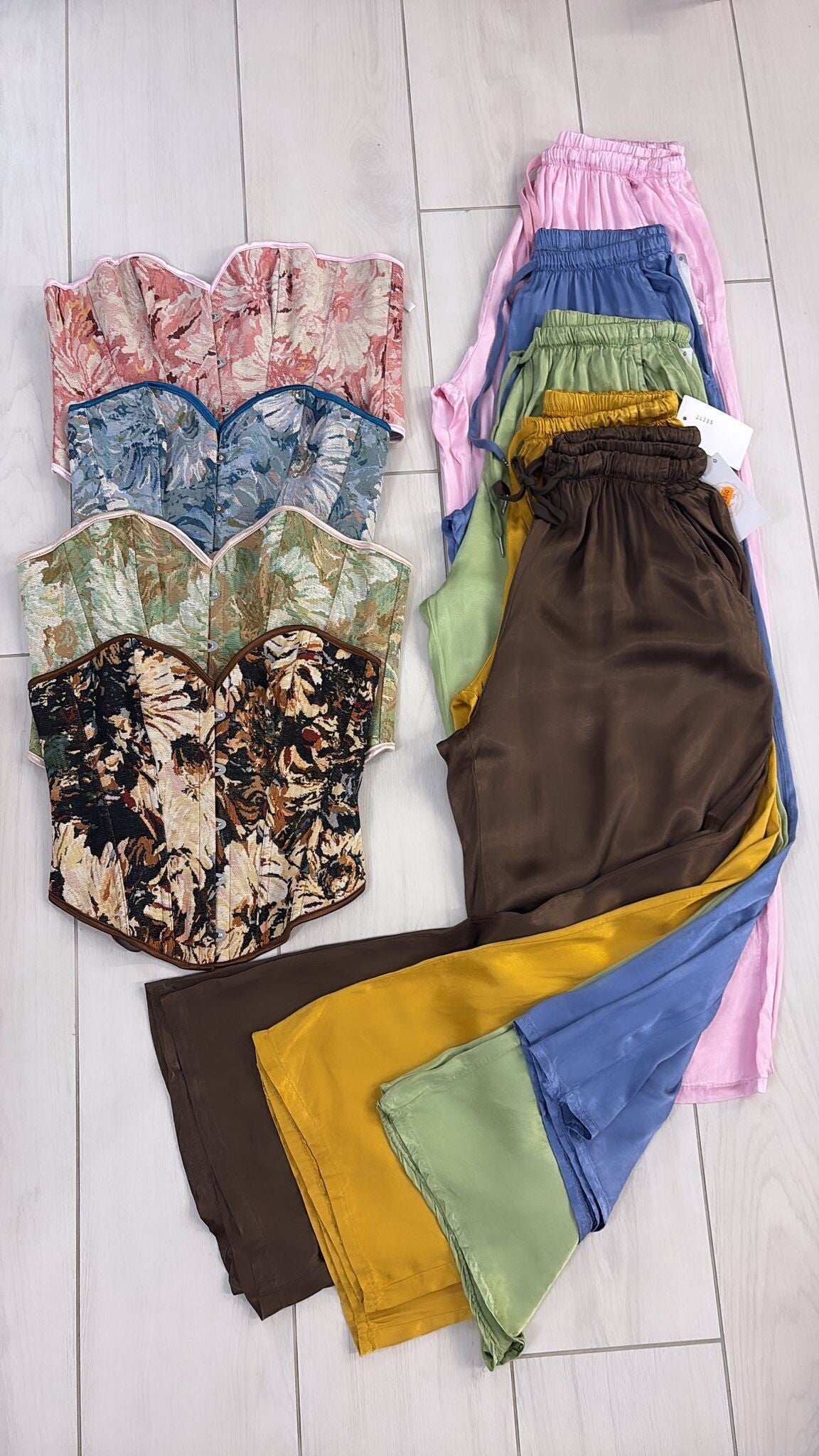 Pantalone satin