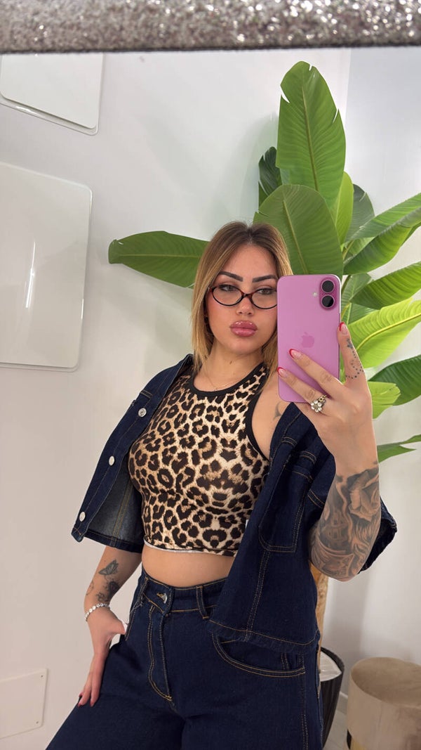 Top leopardato