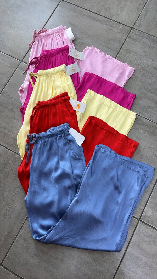 Pantalone satin