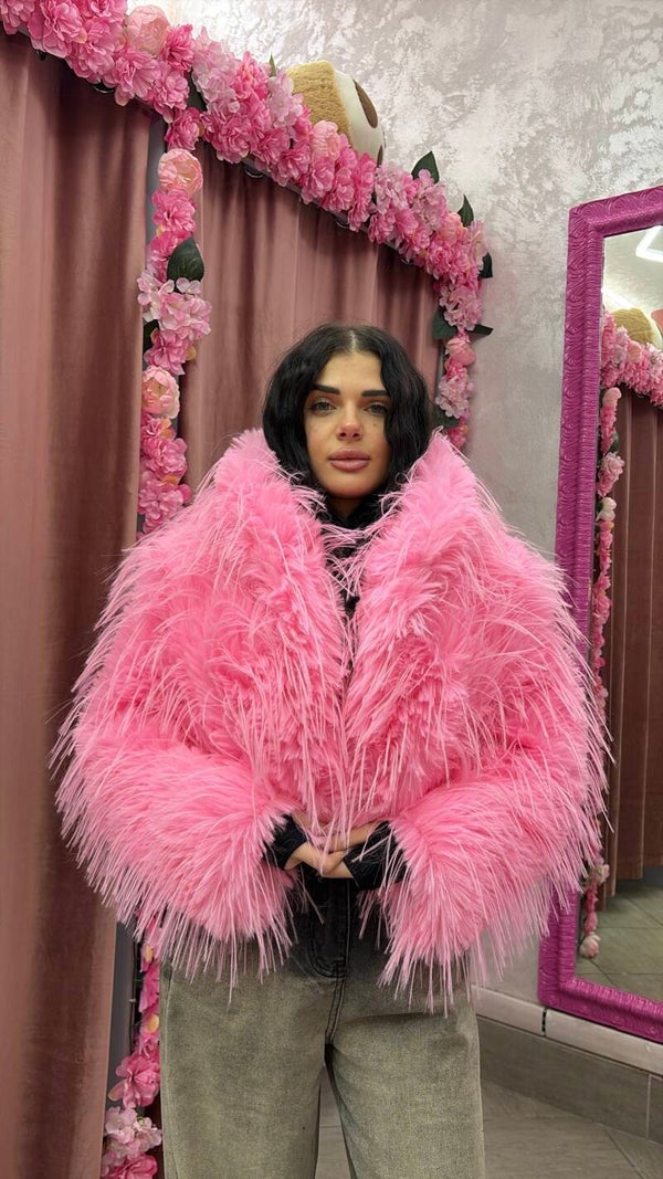 Pink fur
