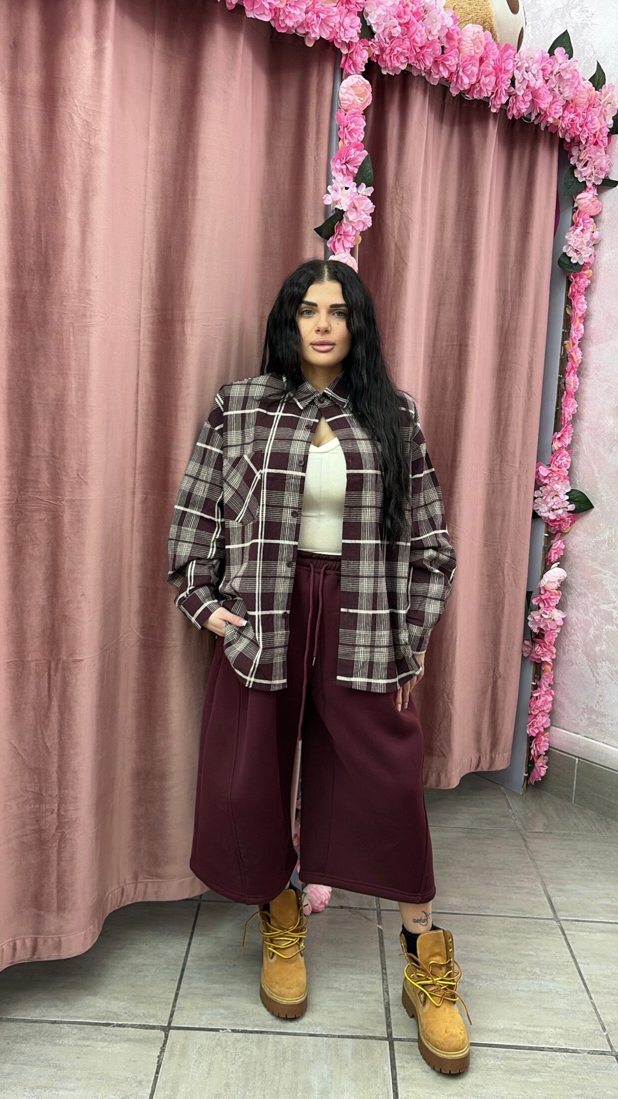 Bermuda comfort bordeaux