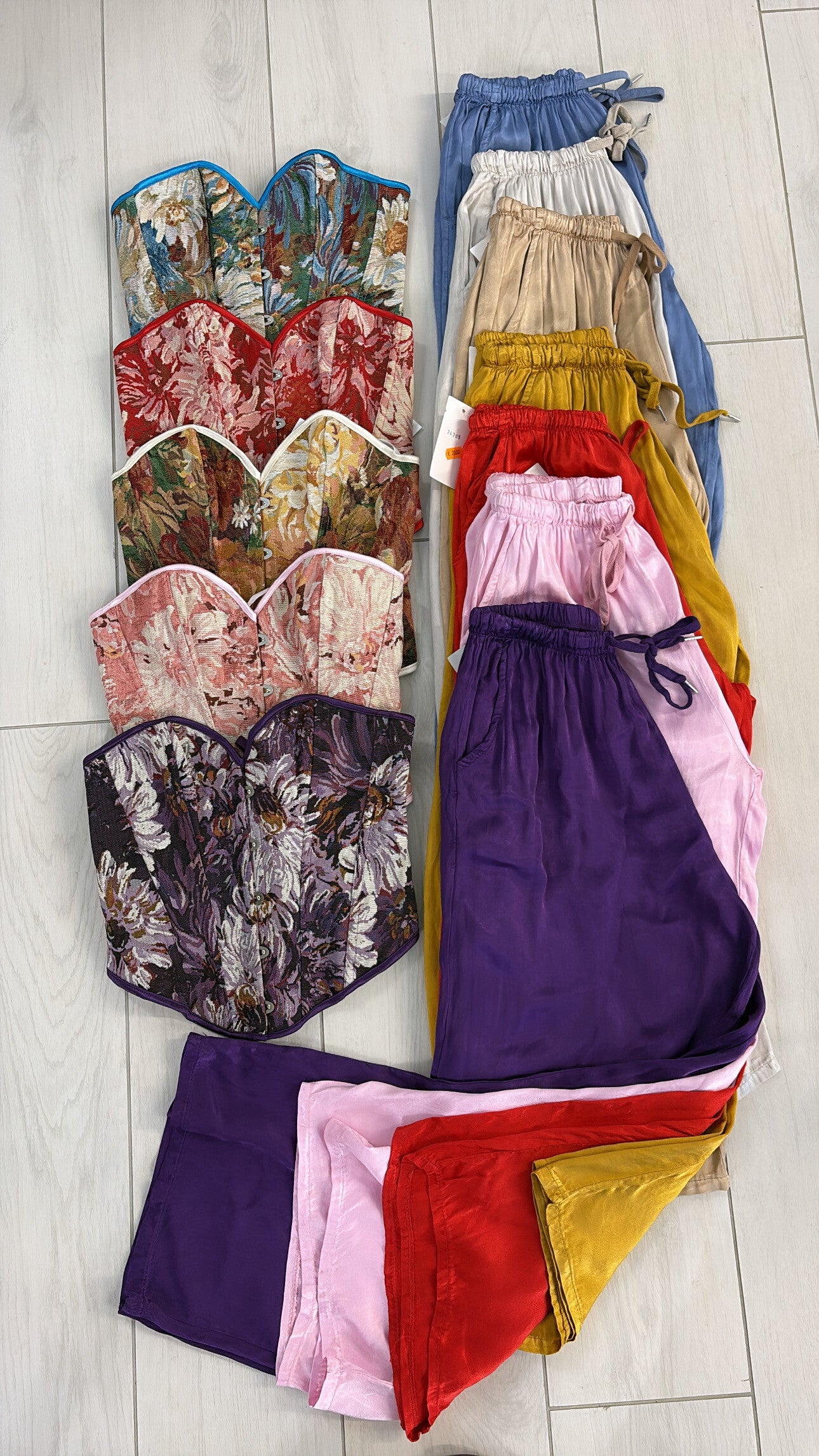 Pantalone satin