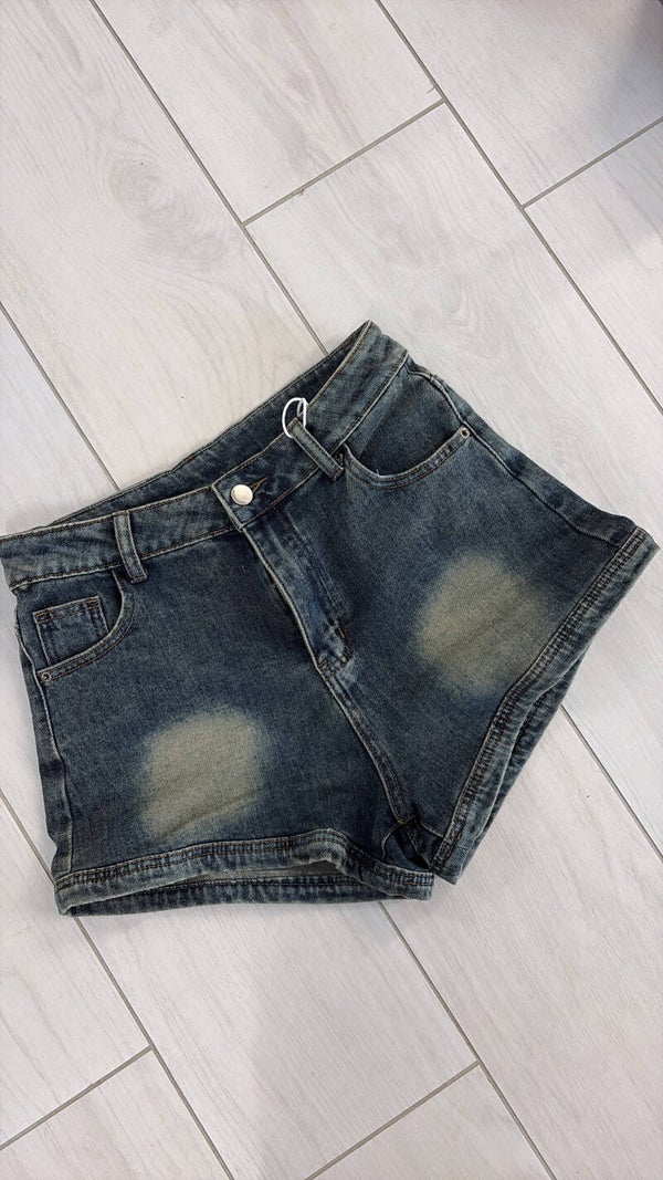 Mini shorts zip