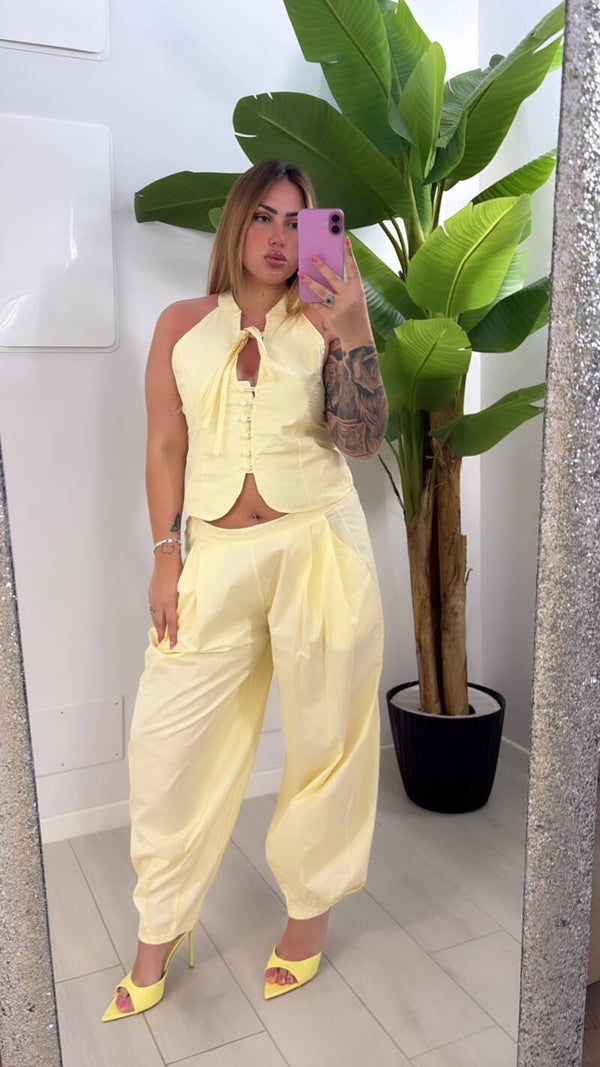 Set Glam Giallo