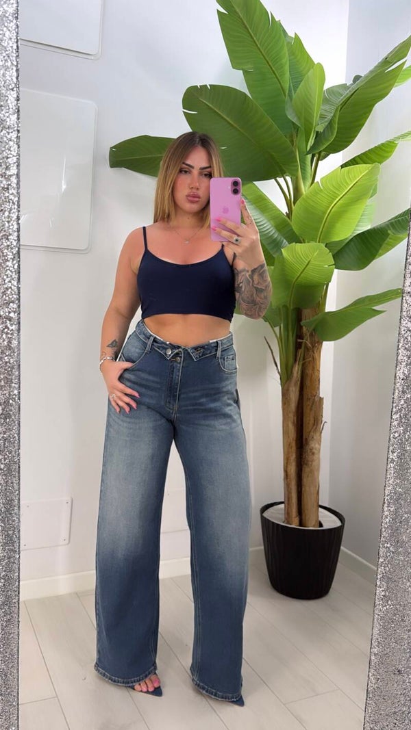 Jeans Glam Wide