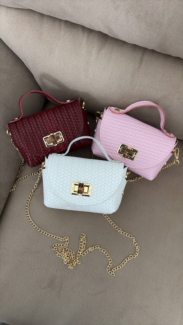 Mini bag intreccio