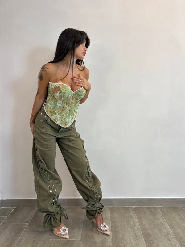Denim olive