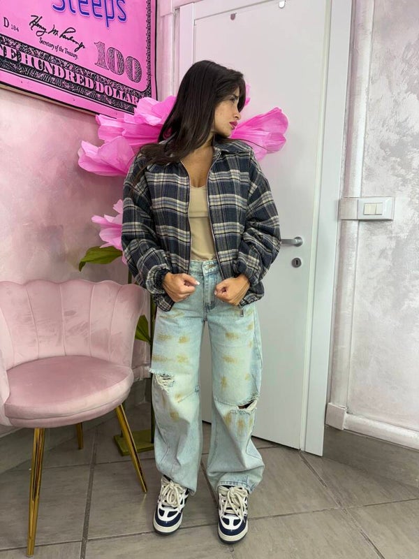 Denim destroyed