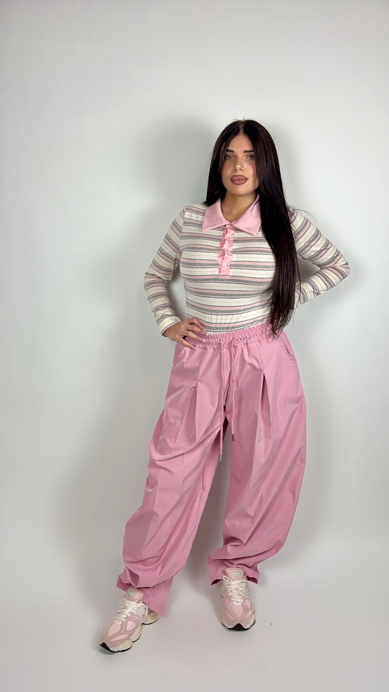 Pantalone pink motion