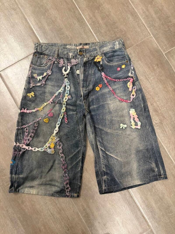 Bermuda stampa Chain