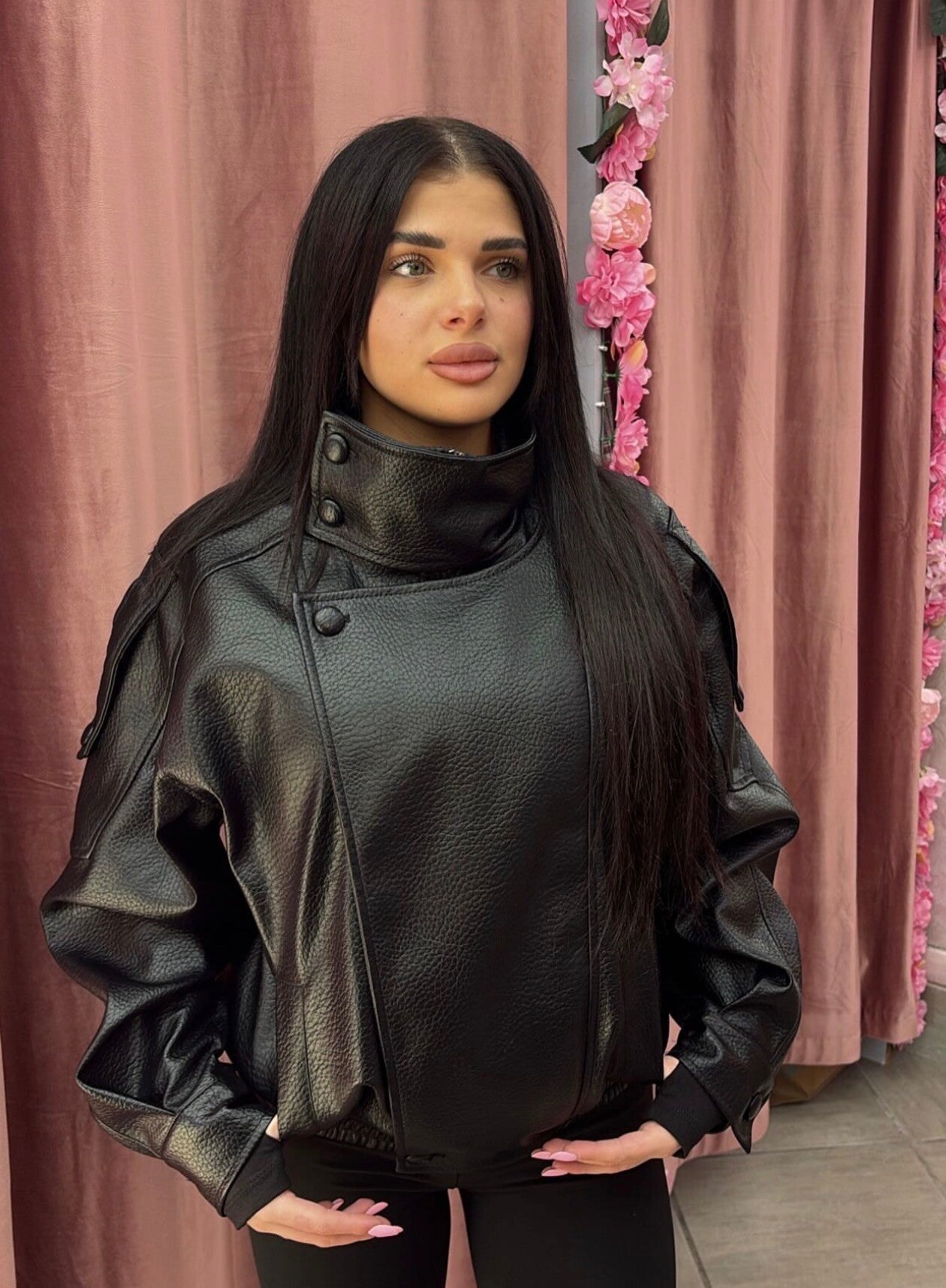 Giacca structured nera