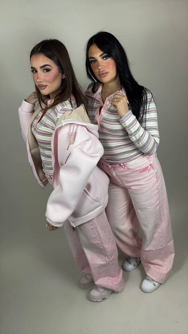Jeans pink