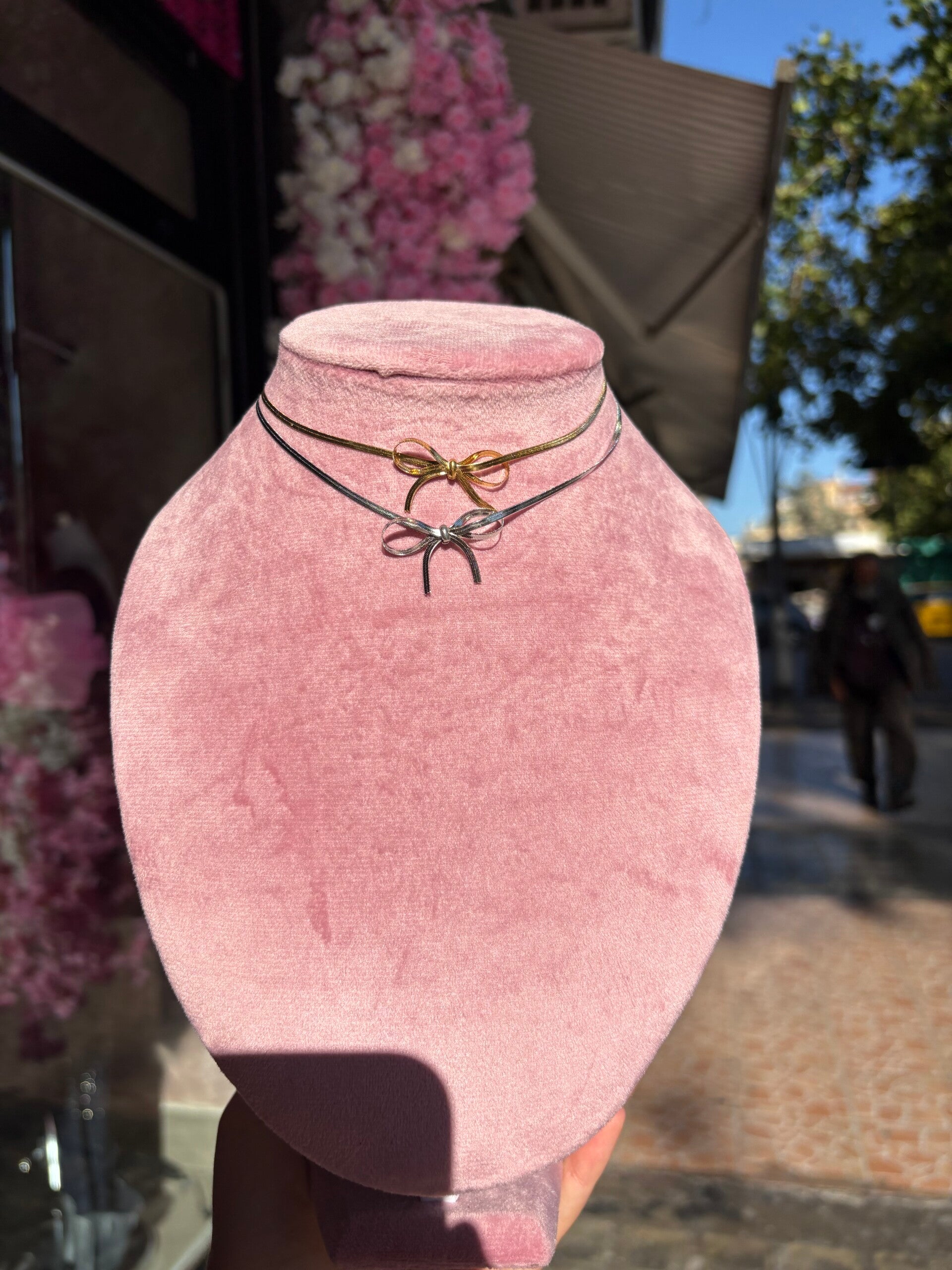 collana fiocco