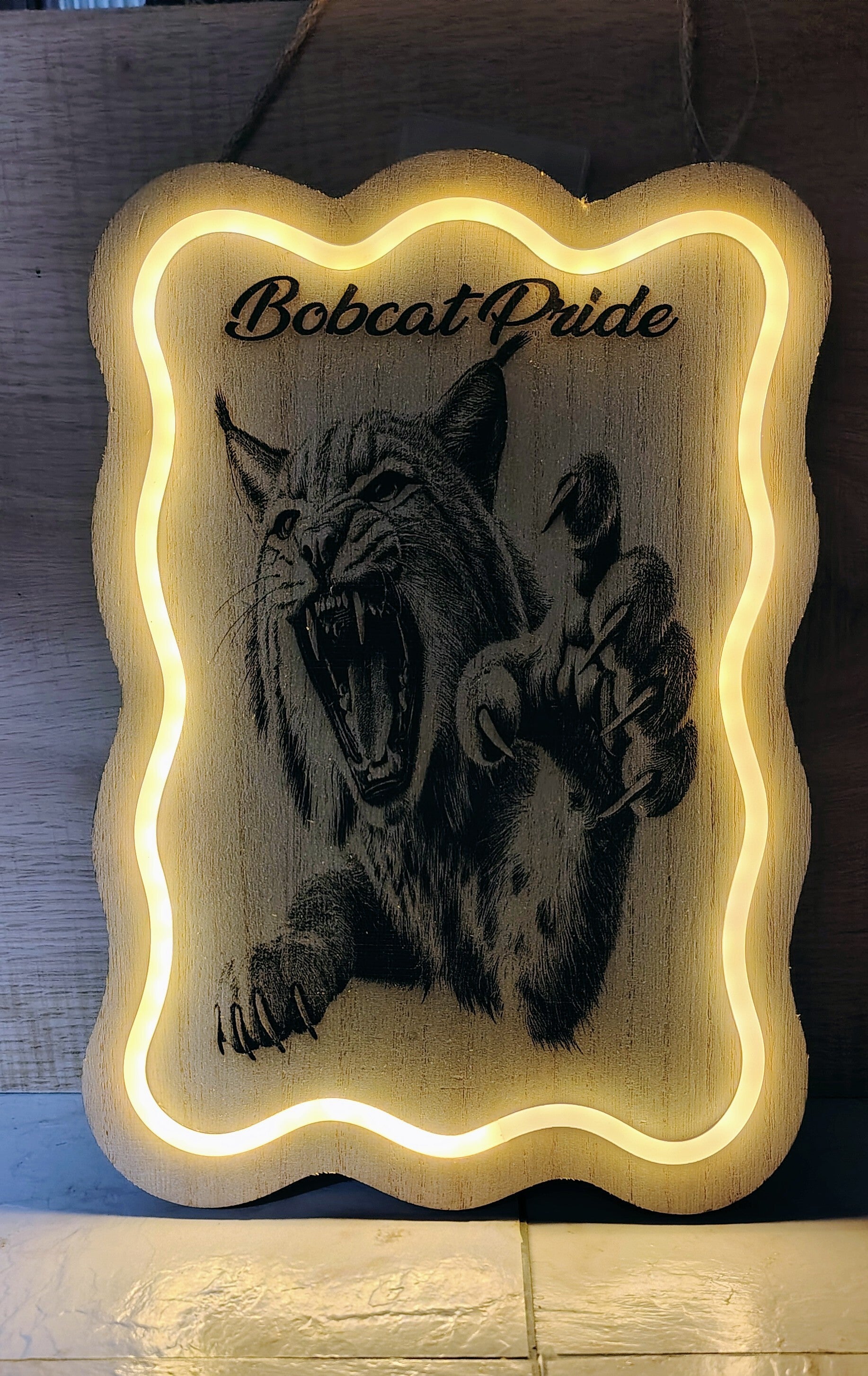 Bobcat LED Sign