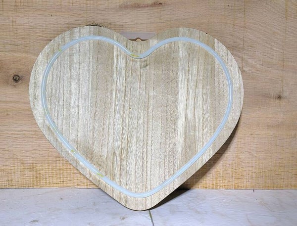 Blank LED Sign (Heart)