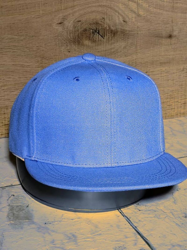Light blue baseball flat bill