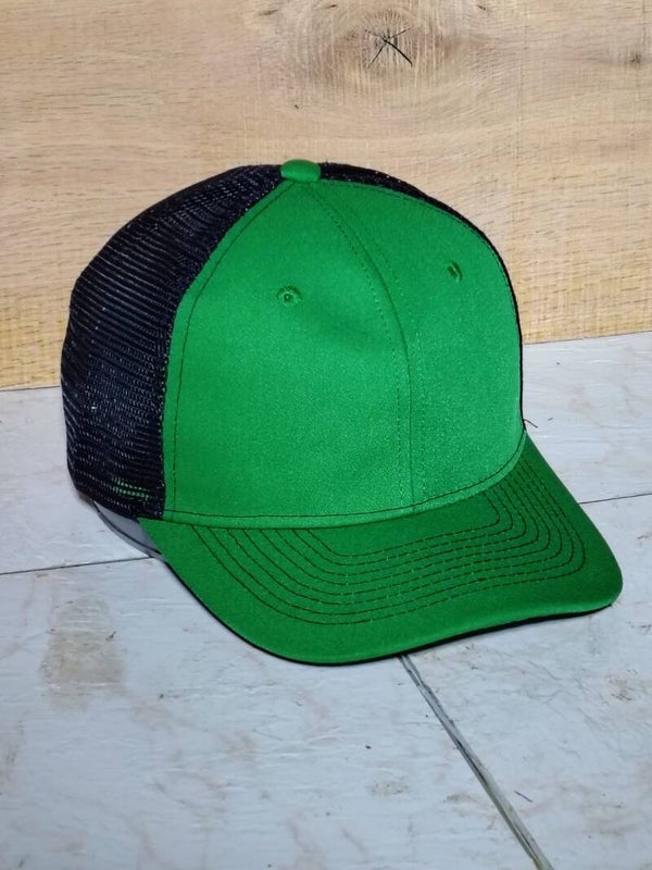 Green black trucker