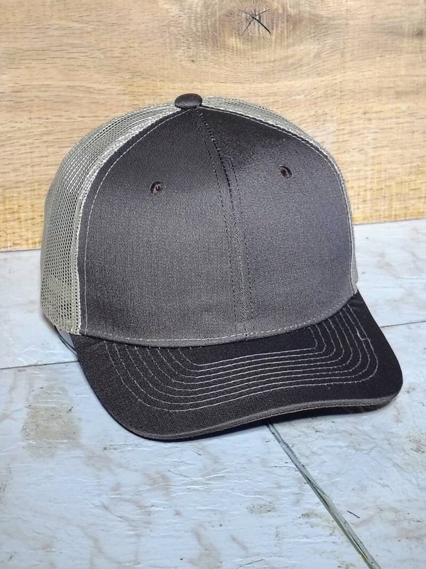 Brown khaki trucker