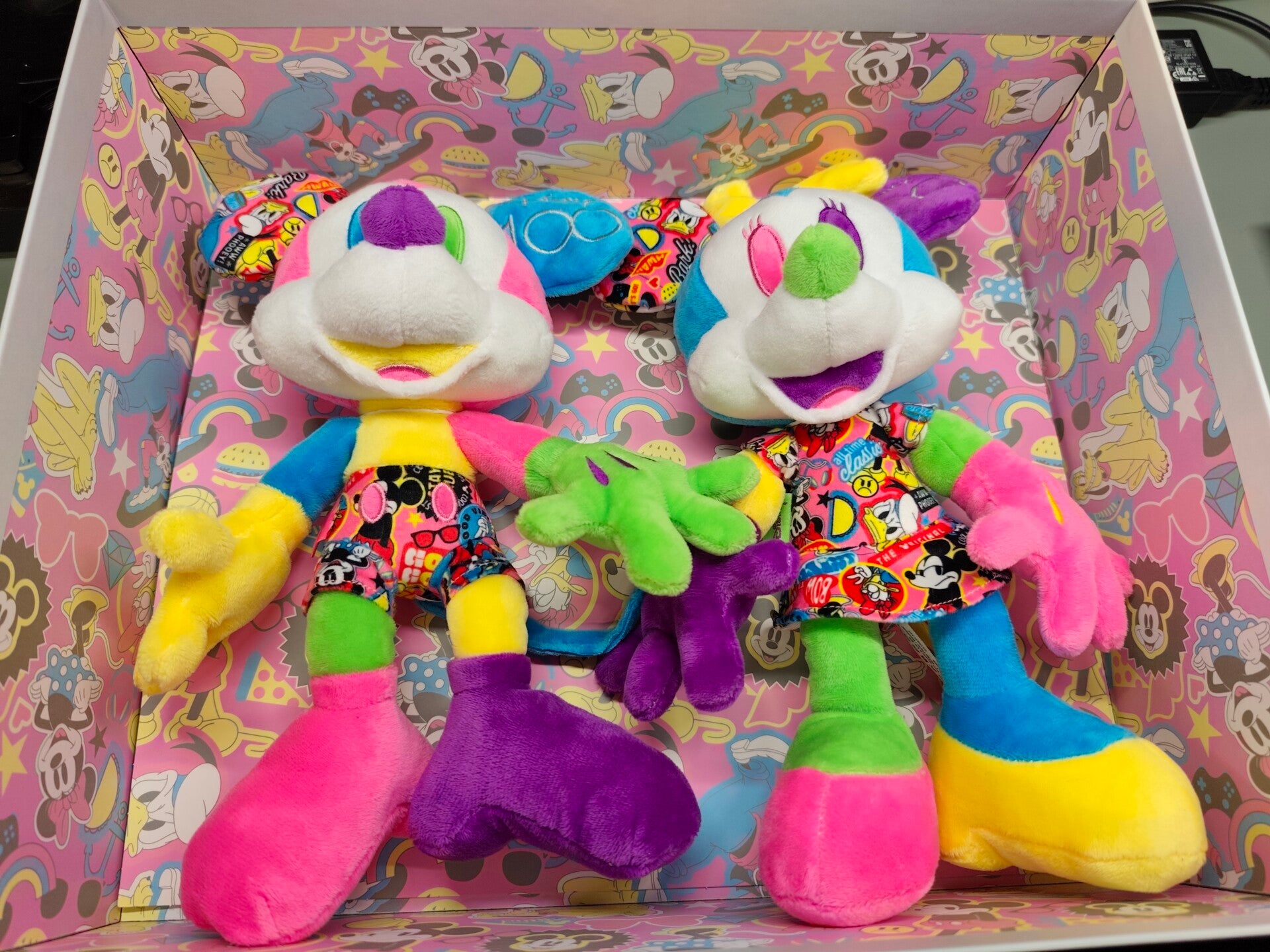 100 Jahre Disney – Limited Edition Mickey Plüsch (2er-Set) | Sammler-Kollektion Bunt